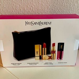 YSL Rouge Pur Couture Cosmetics pouch